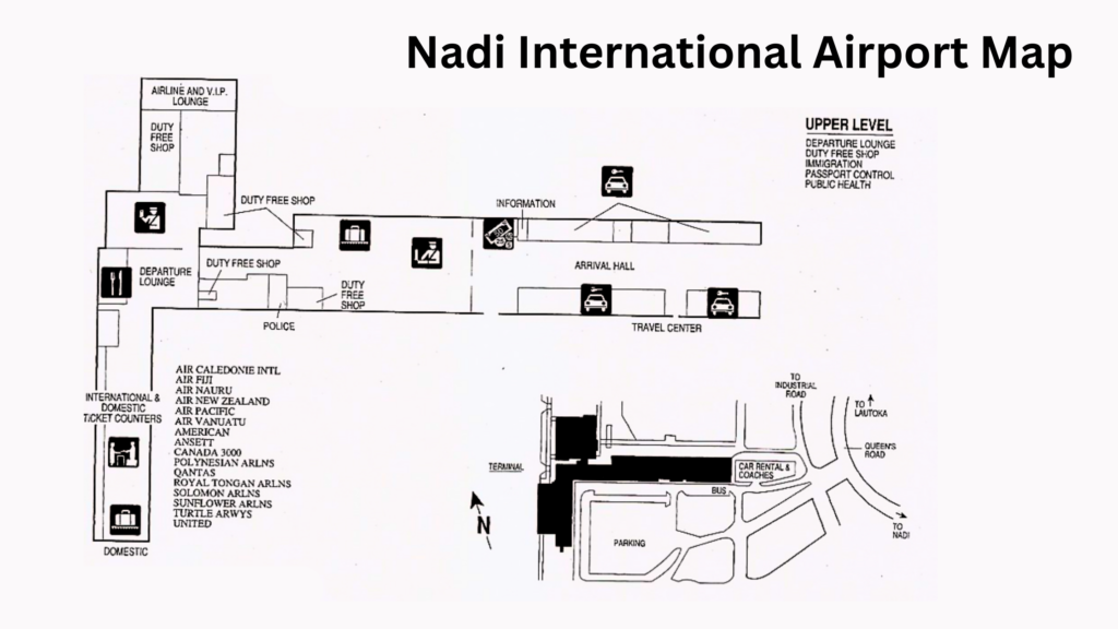 Nadi International Airport Map