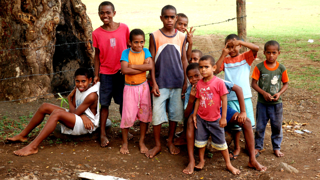 Fijian children